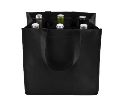 6-Bottle Reusable Wine Bag