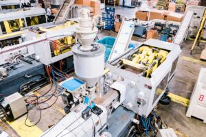Injection molding machinery