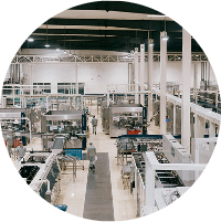 Industrial & Heavy Machinery<br><p>Components for OEMs and replacement parts</p>