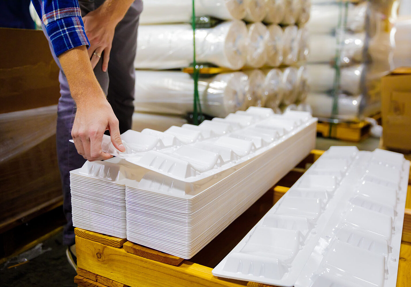 CradlePak Plastic Roll Cradles